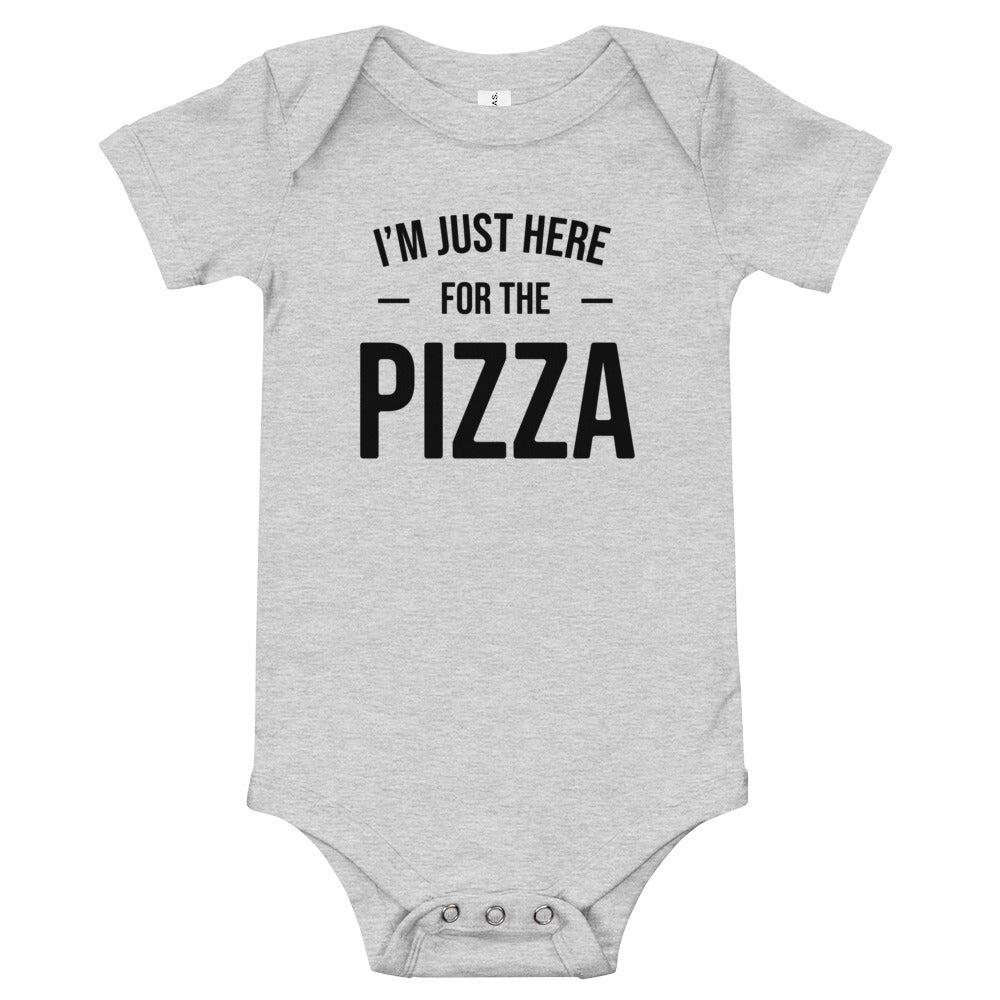 Just Here For The Pizza Baby Onesie
