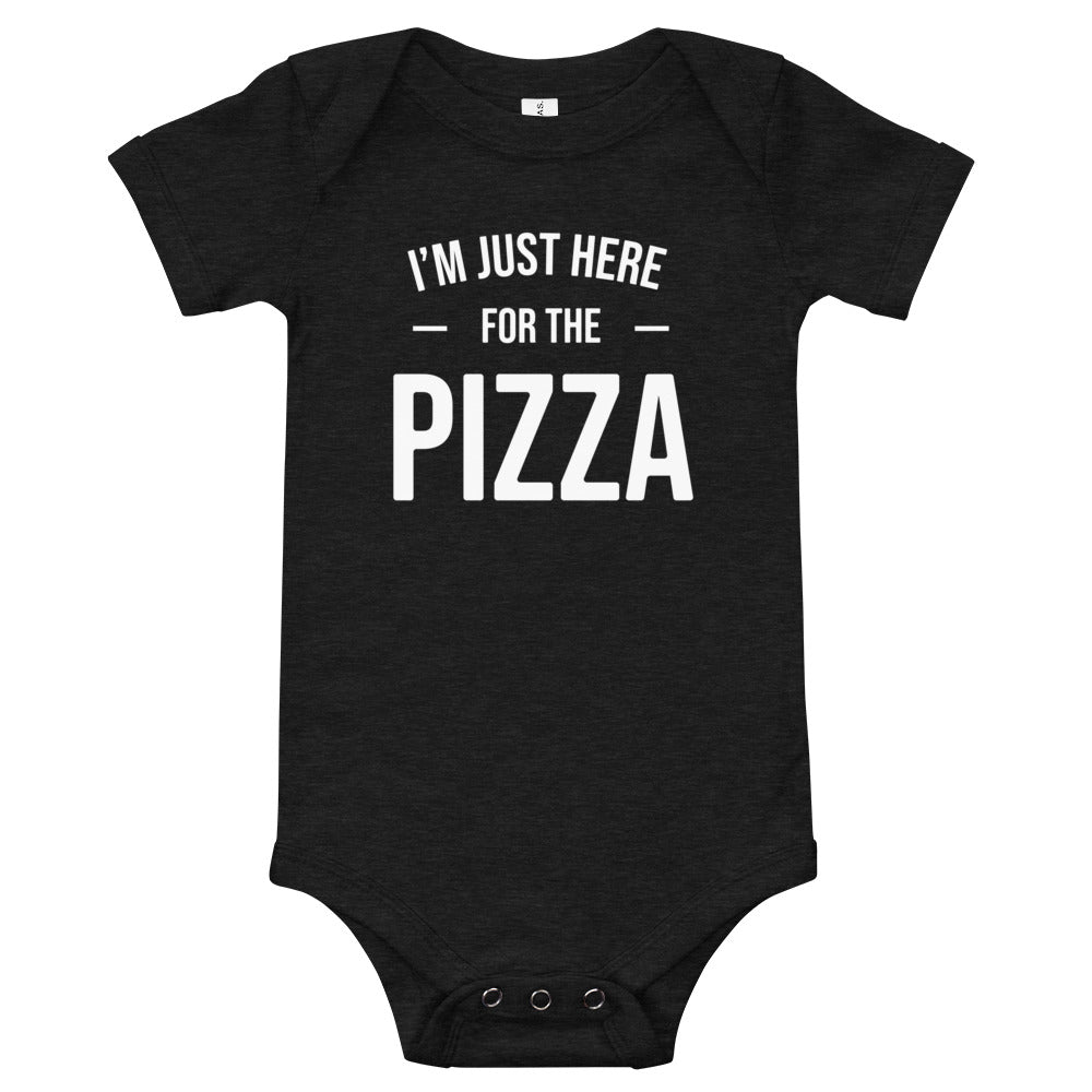 Just Here For The Pizza Baby Onesie