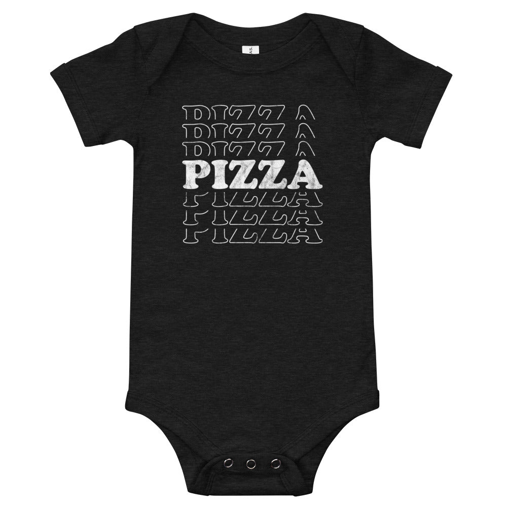 Pizza Retro Baby Onesie