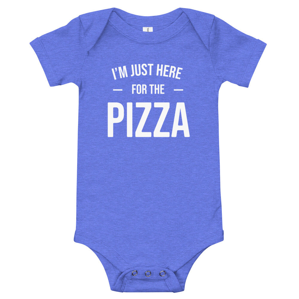 Just Here For The Pizza Baby Onesie