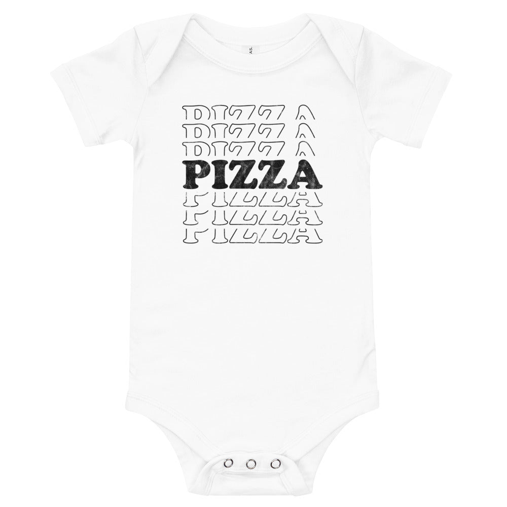 Pizza Retro Baby Onesie