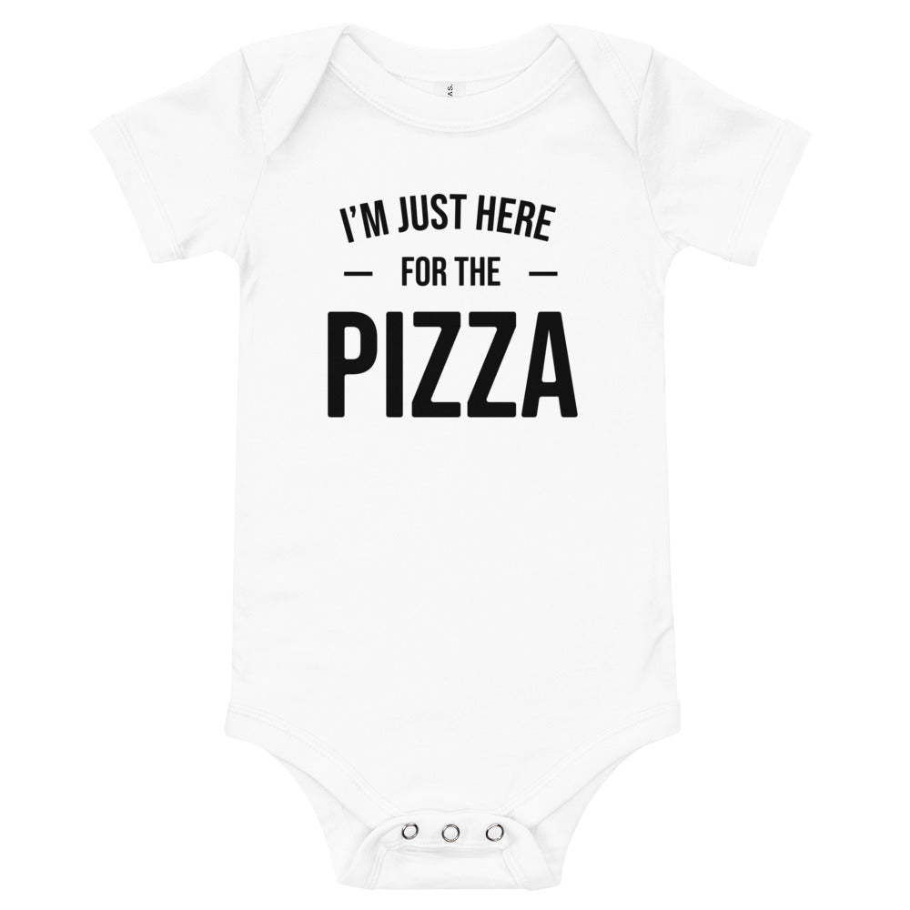 Just Here For The Pizza Baby Onesie