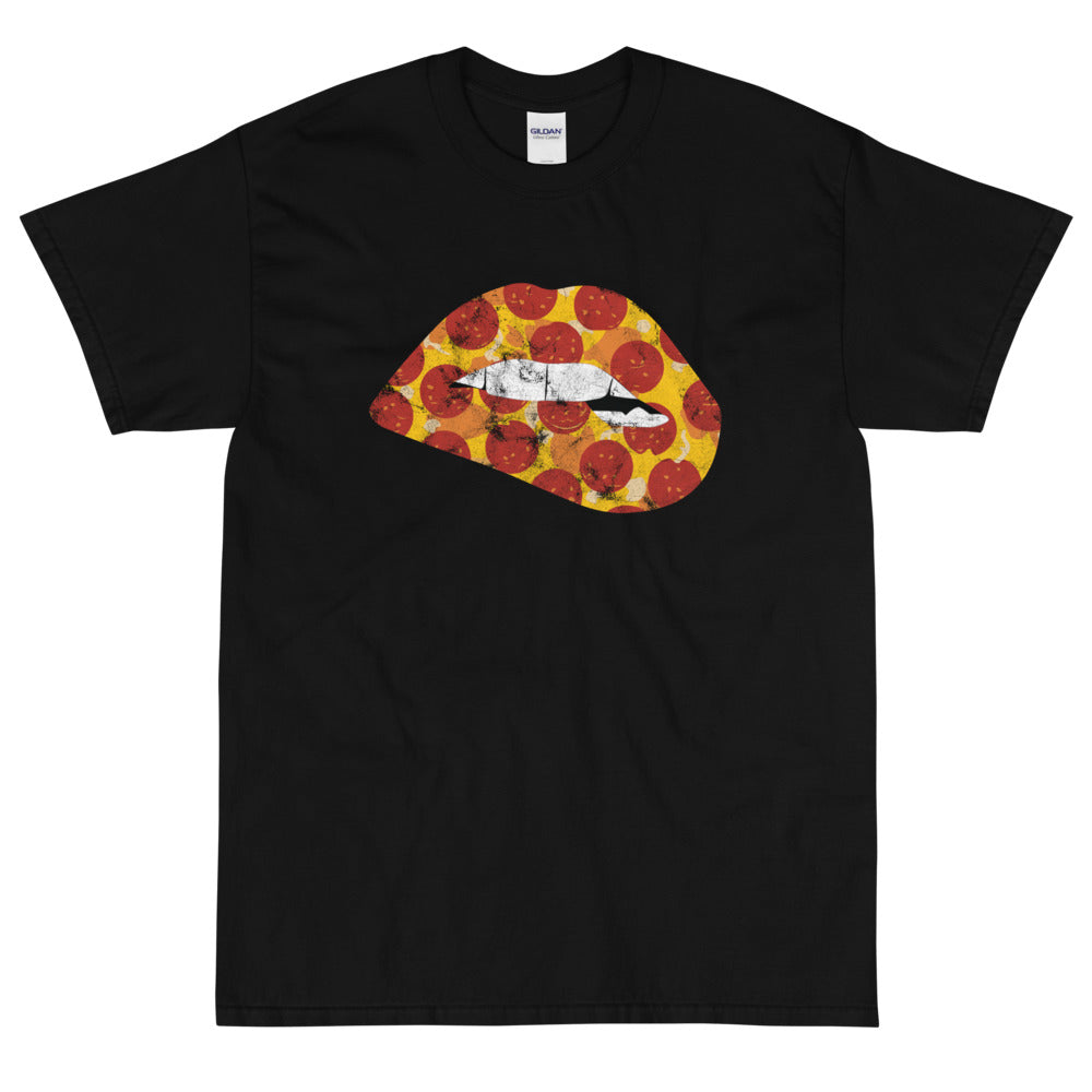Pepperoni Biting Lip T-Shirt