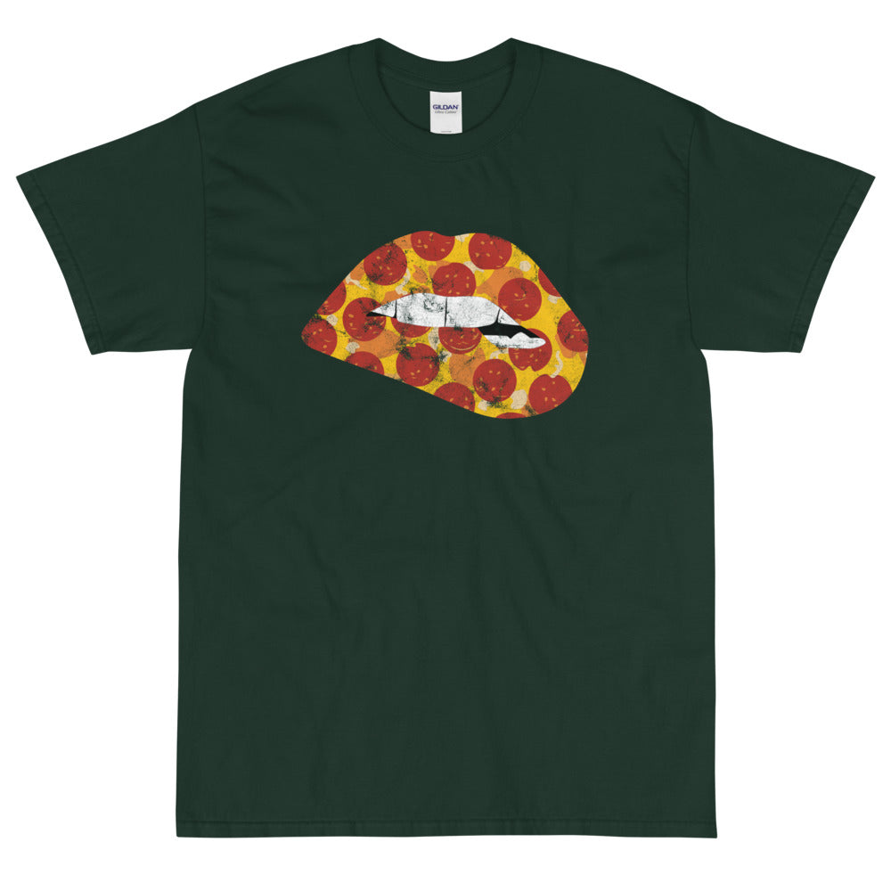 Pepperoni Biting Lip T-Shirt