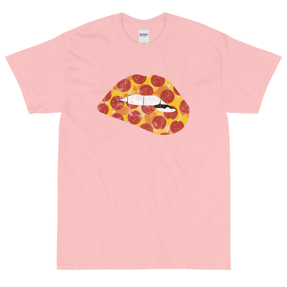 Pepperoni Biting Lip T-Shirt
