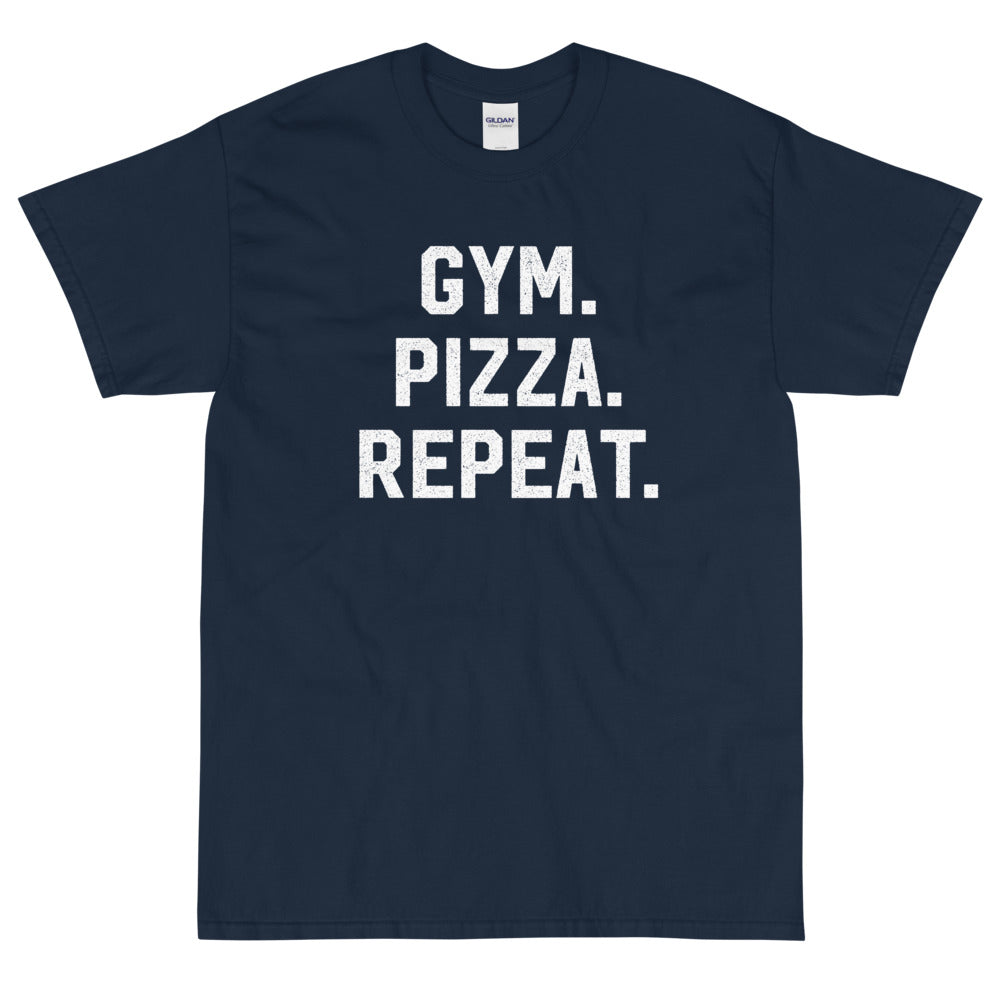 Gym Pizza Repeat T-Shirt