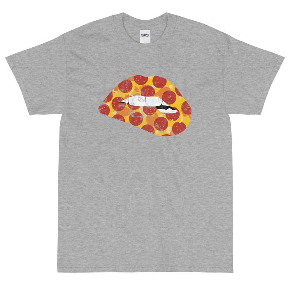 Pepperoni Biting Lip T-Shirt