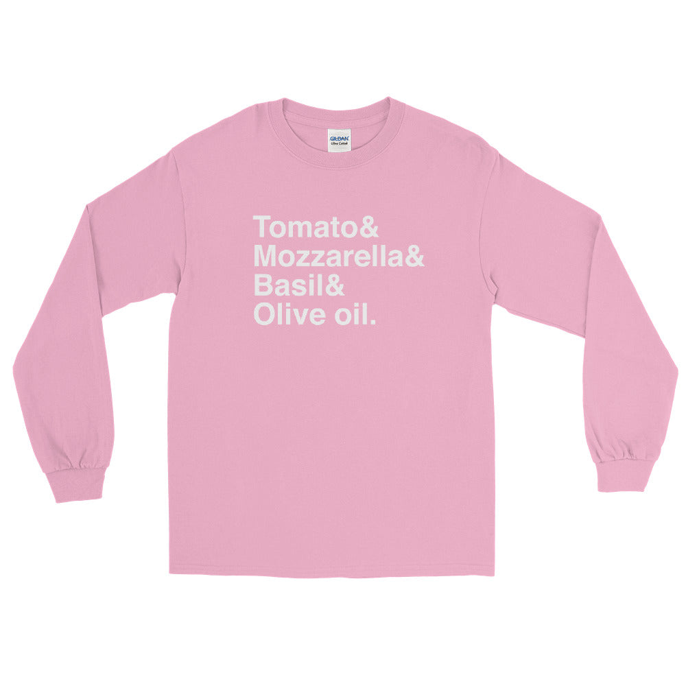 Margherita Pizza Long Sleeve Shirt