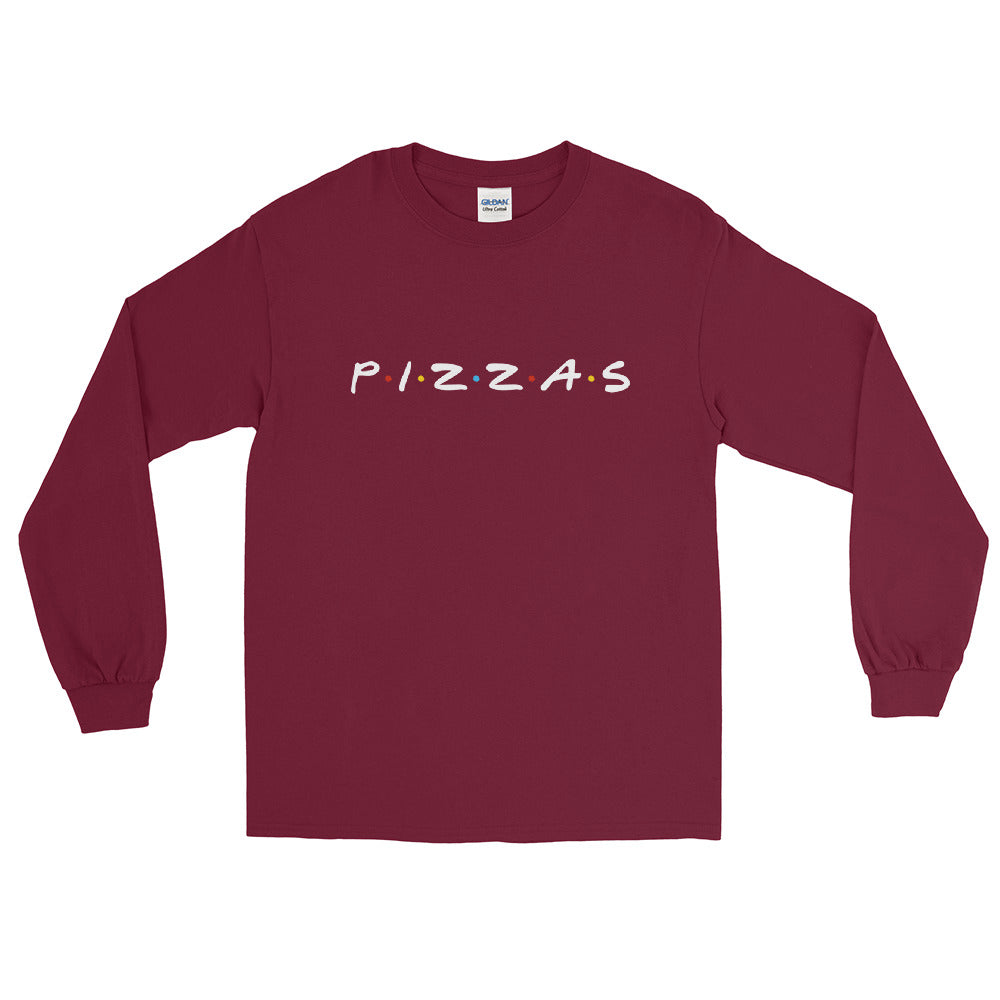 Pizzas Friends Long Sleeve Shirt
