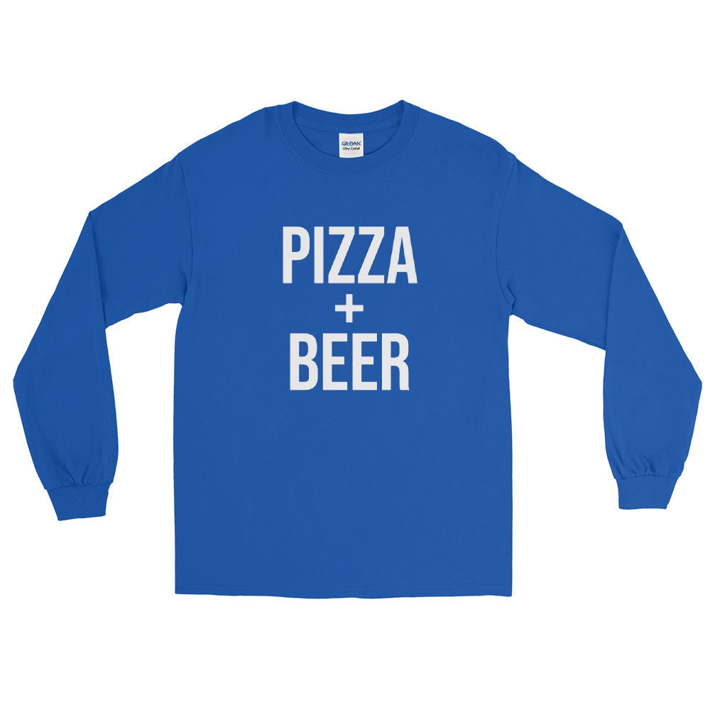 Pizza + Beer Long Sleeve Shirt