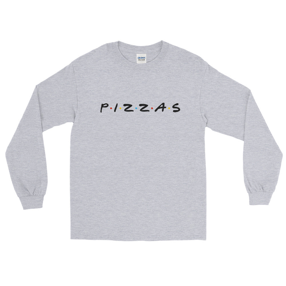 Pizzas Friends Long Sleeve Shirt