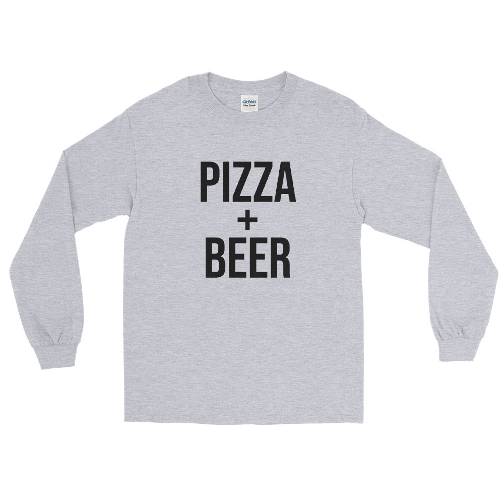 Pizza + Beer Long Sleeve Shirt