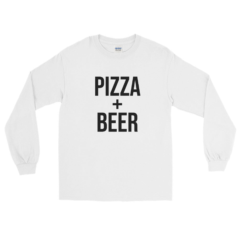 Pizza + Beer Long Sleeve Shirt