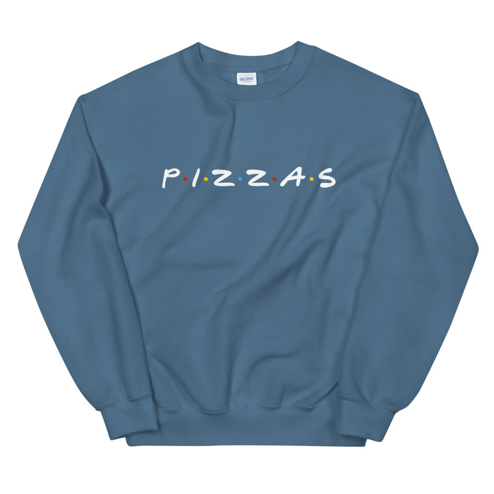 Pizzas Friends Sweatshirt