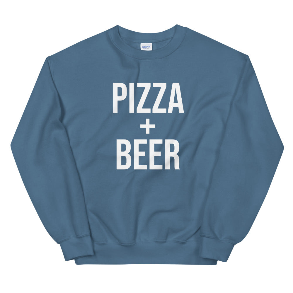 Pizza + Beer Sweatshirt