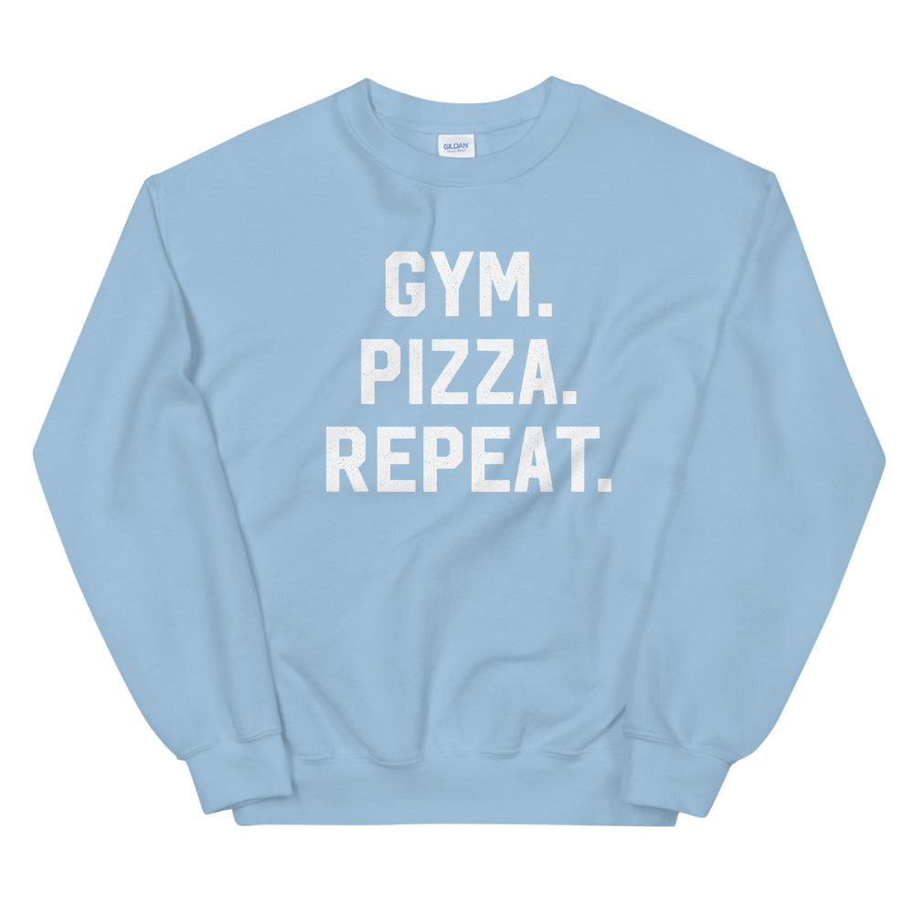 Gym Pizza Repeat Sweatshirt
