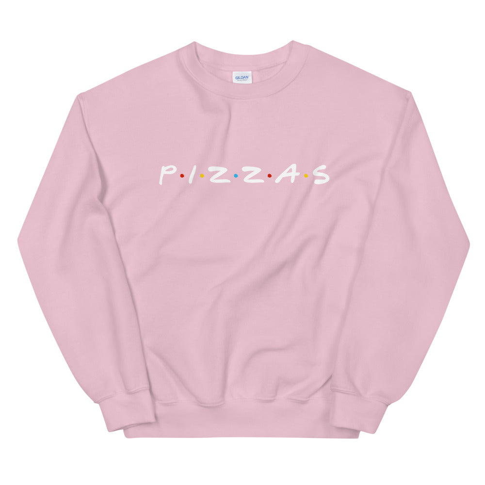 Pizzas Friends Sweatshirt