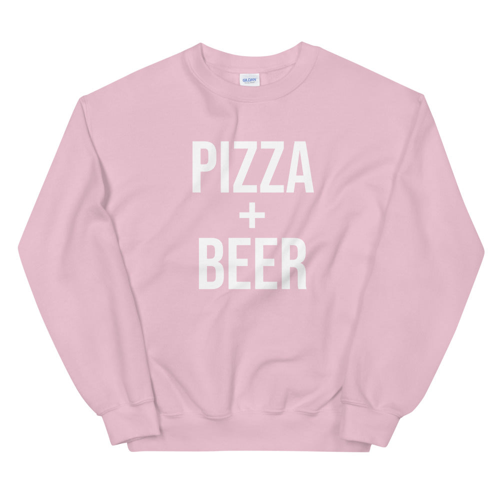 Pizza + Beer Sweatshirt