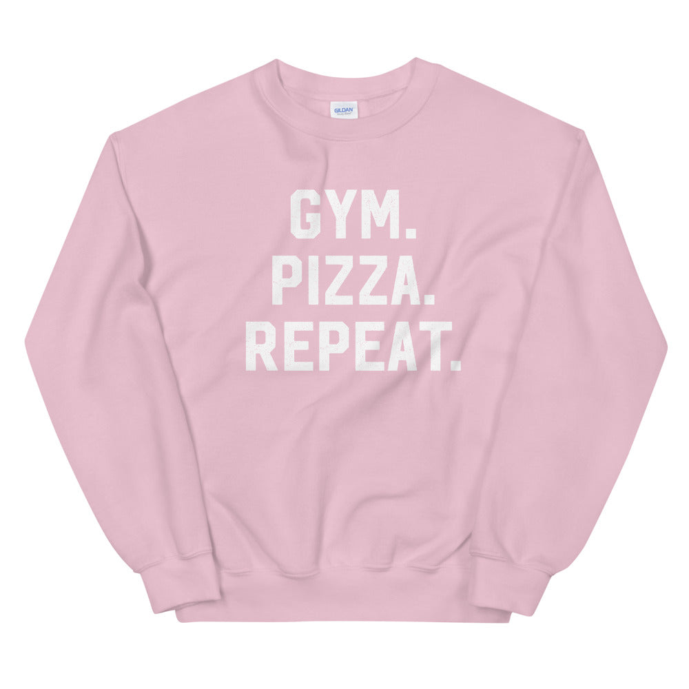 Gym Pizza Repeat Sweatshirt