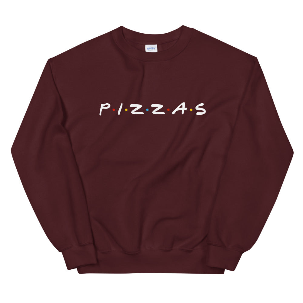 Pizzas Friends Sweatshirt