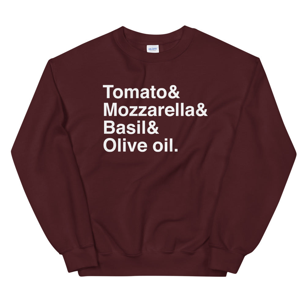 Margherita Pizza Sweatshirt