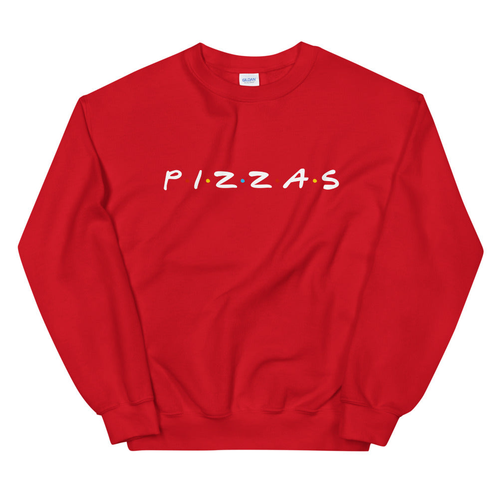 Pizzas Friends Sweatshirt