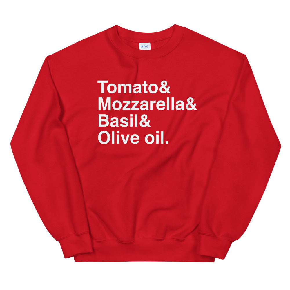 Margherita Pizza Sweatshirt