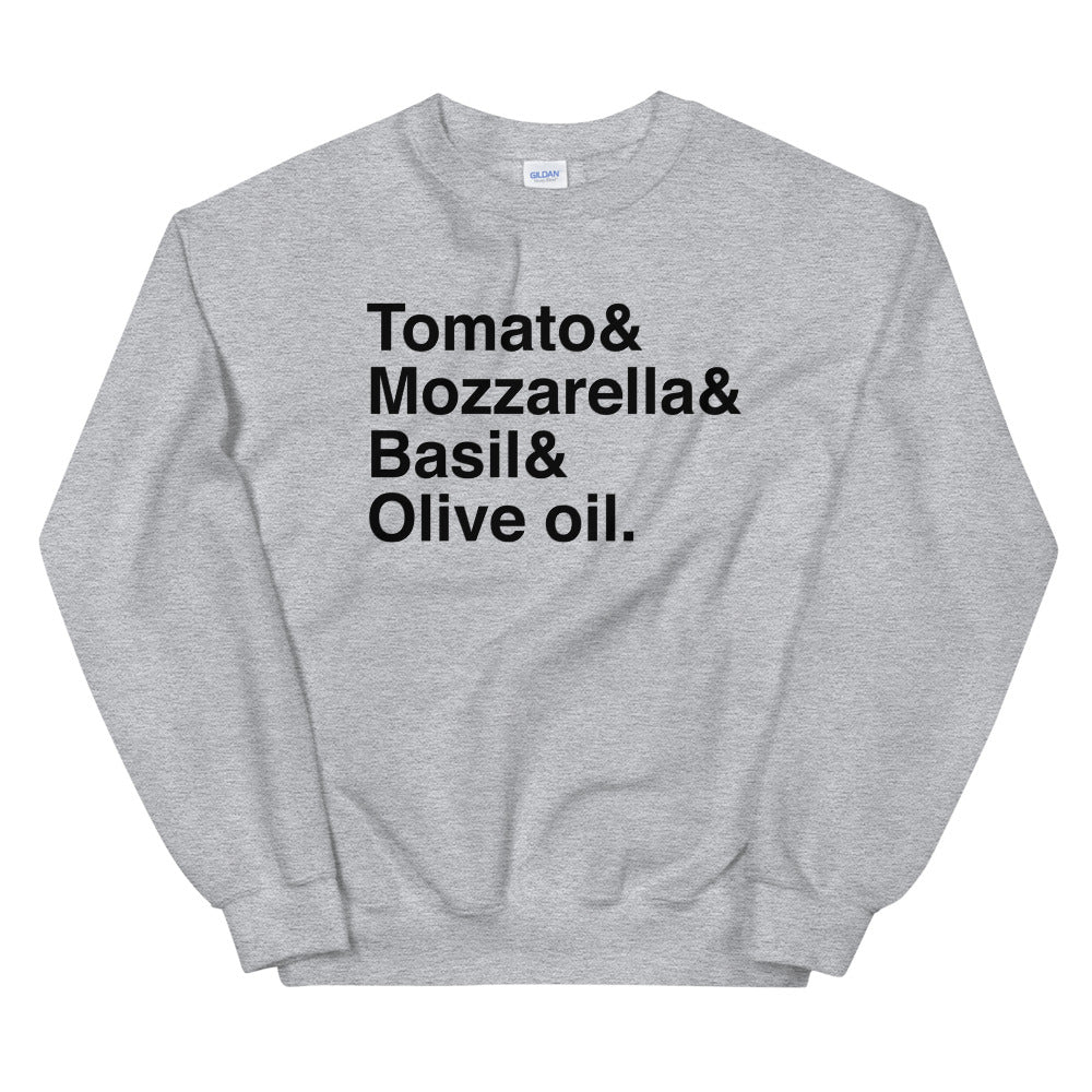 Margherita Pizza Sweatshirt