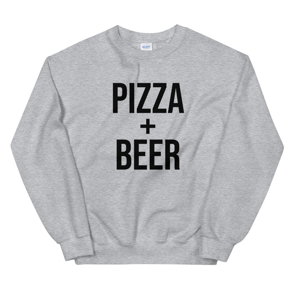 Pizza + Beer Sweatshirt