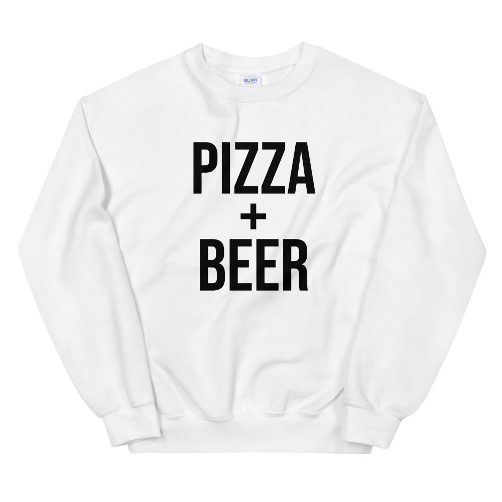 Pizza + Beer Sweatshirt