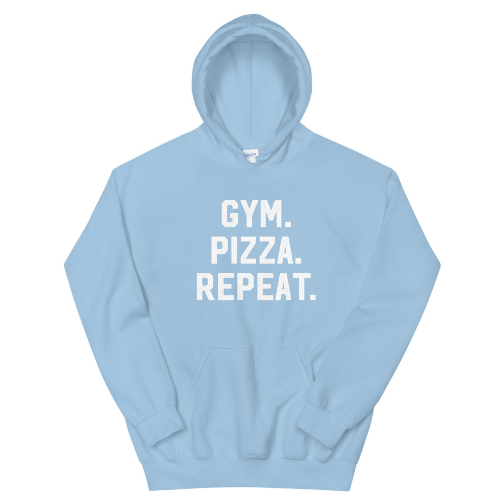 Gym Pizza Repeat Hoodie