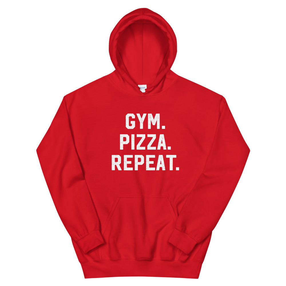 Gym Pizza Repeat Hoodie