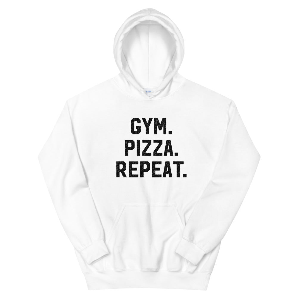 Gym Pizza Repeat Hoodie