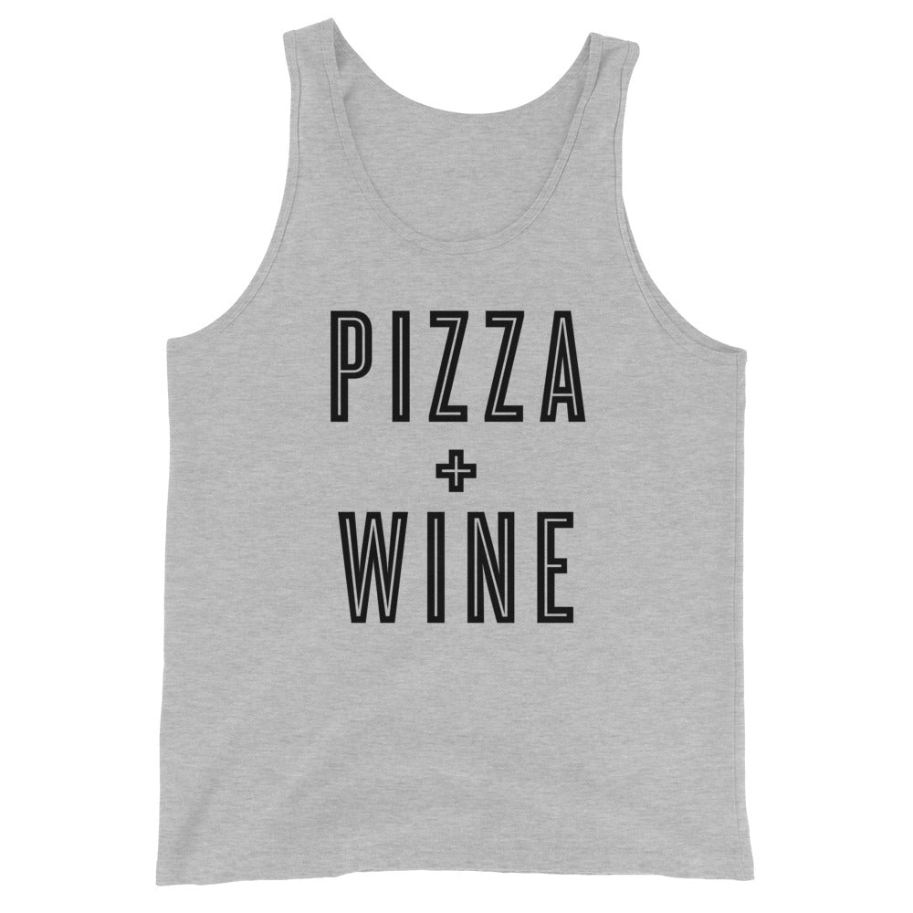 Pizza + Wine Tank Top