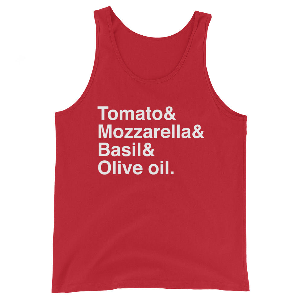 Margherita Pizza Tank Top