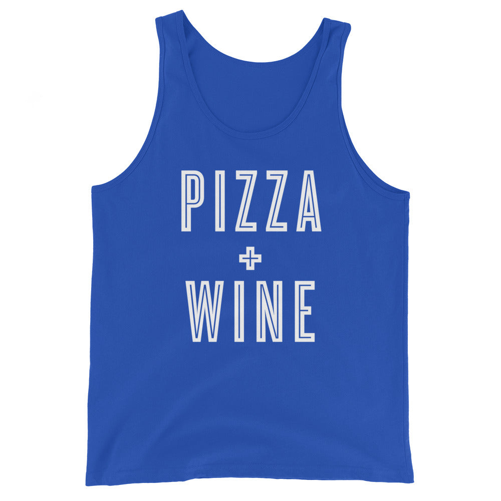Pizza + Wine Tank Top