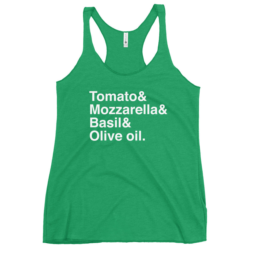 Margherita Pizza Women&#39;s Racerback Tank
