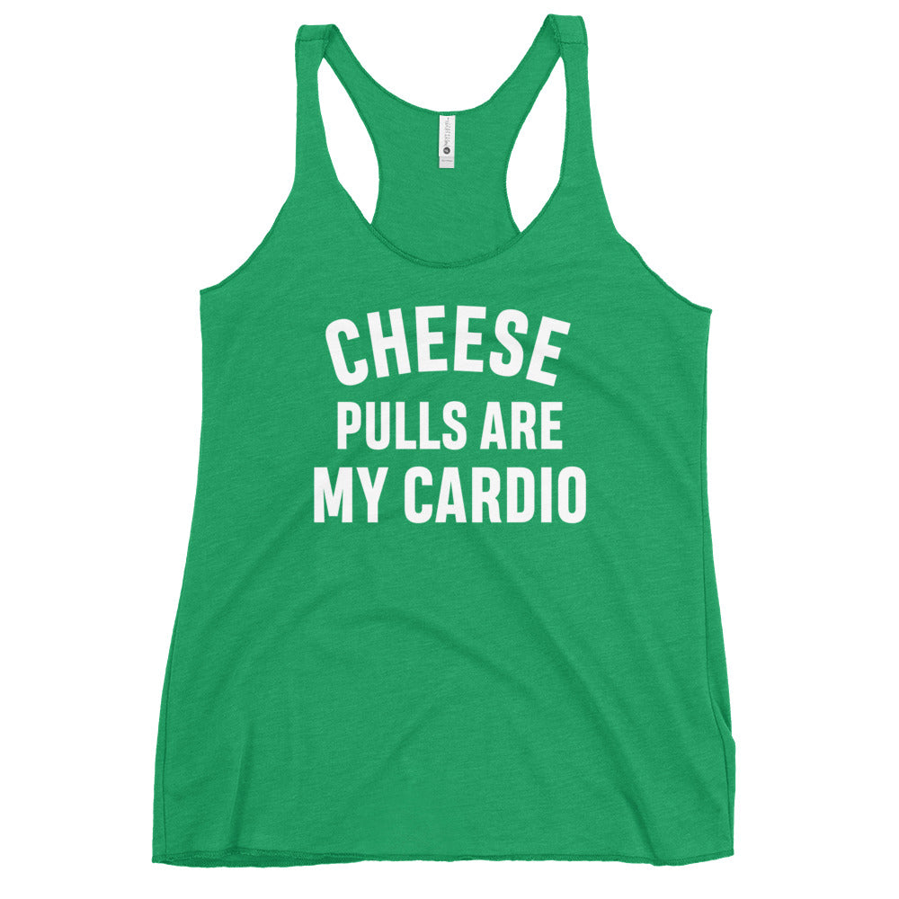 Cheese Pulls Women&#39;s Racerback Tank