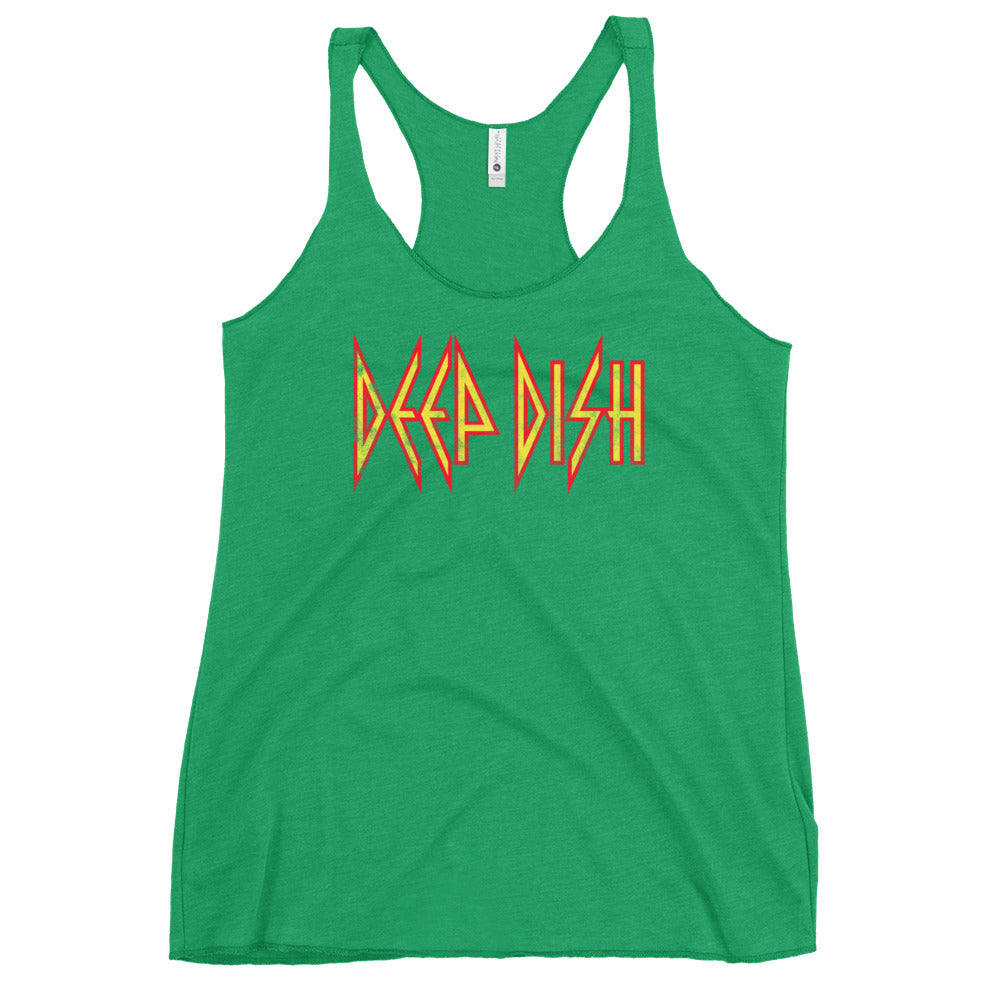 Deep Dish Rock Women&#39;s Racerback Tank