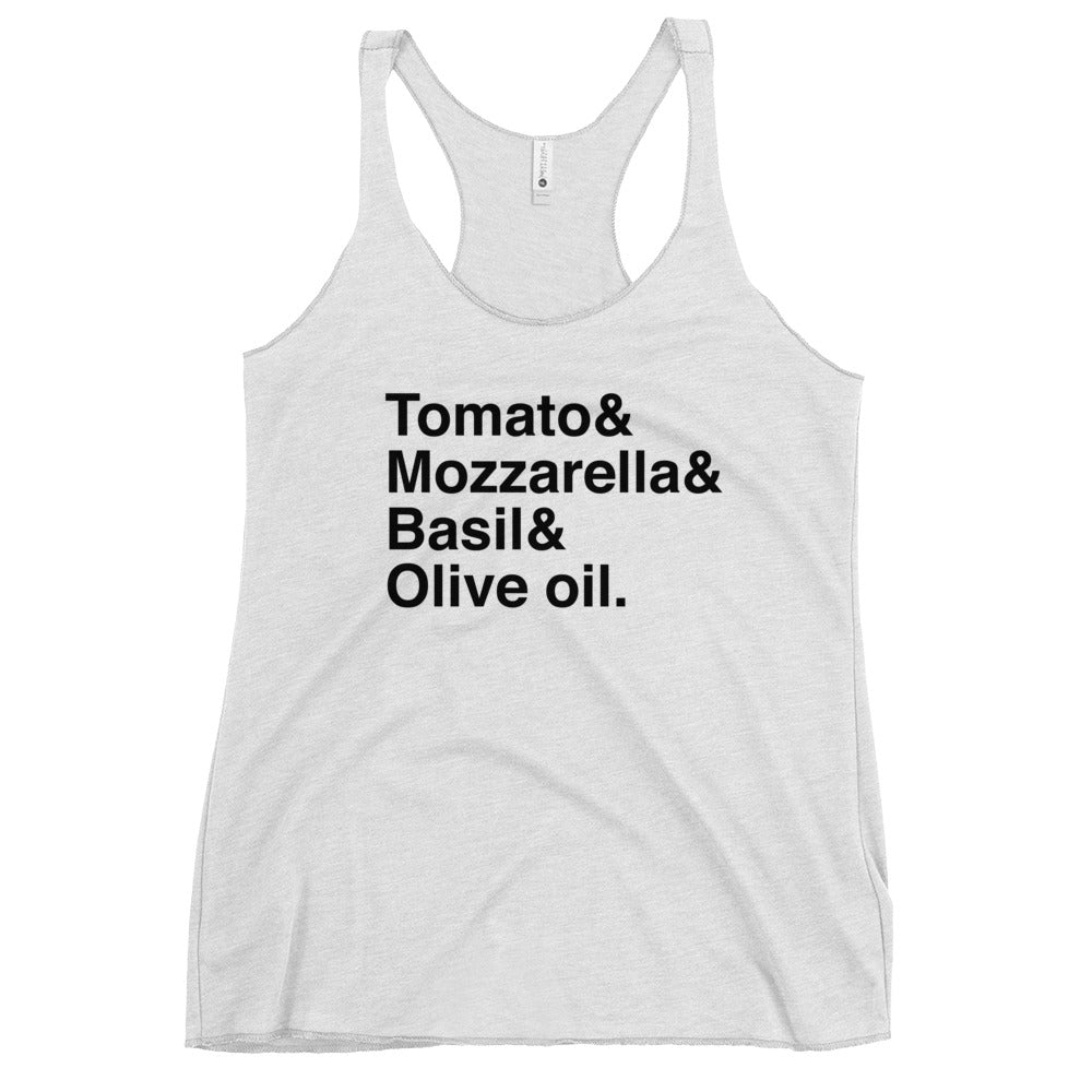 Margherita Pizza Women&#39;s Racerback Tank