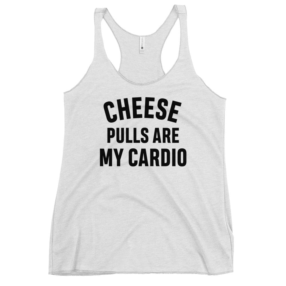 Cheese Pulls Women&#39;s Racerback Tank