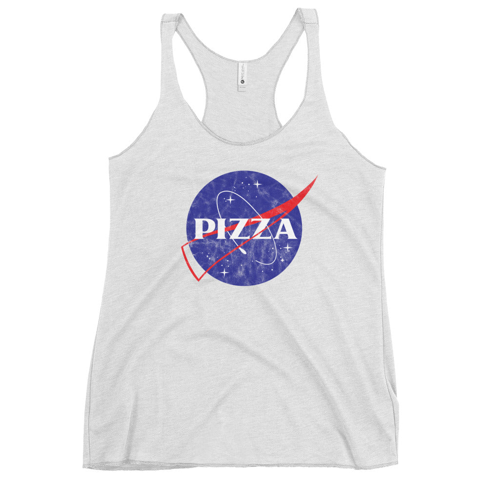 Pizza Space Women&#39;s Racerback Tank