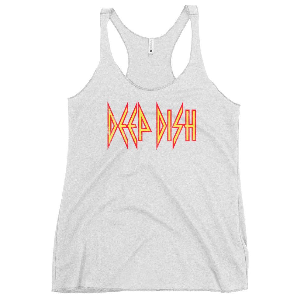 Deep Dish Rock Women&#39;s Racerback Tank