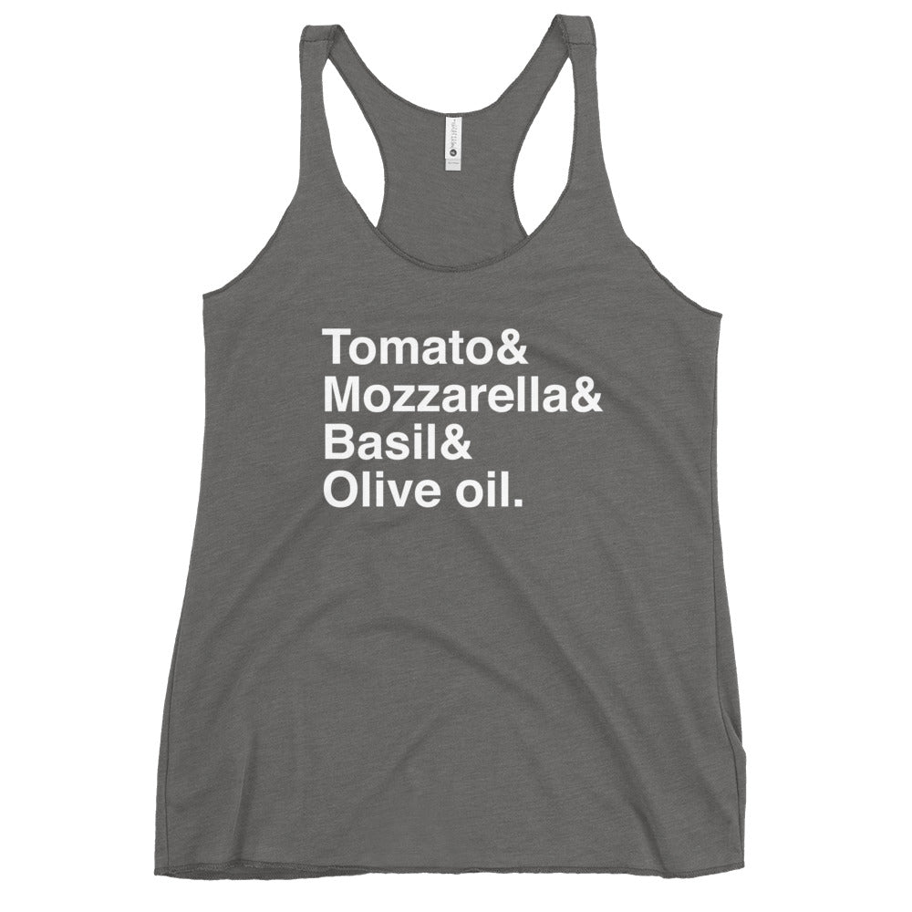 Margherita Pizza Women&#39;s Racerback Tank