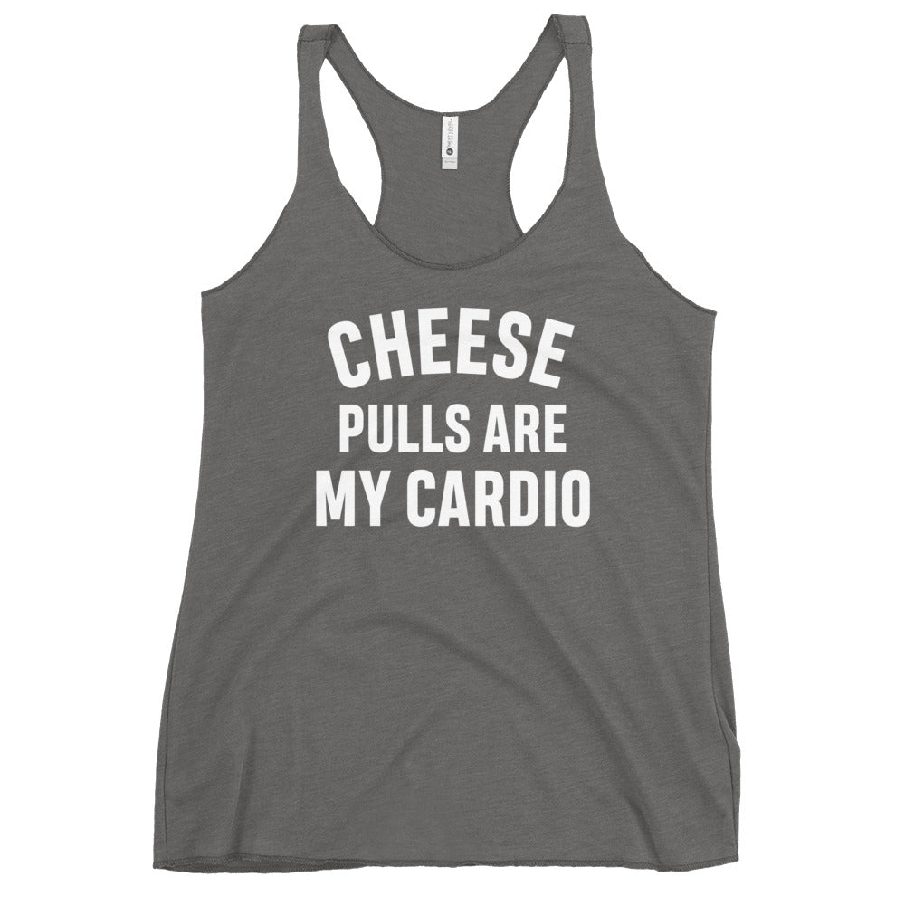 Cheese Pulls Women&#39;s Racerback Tank