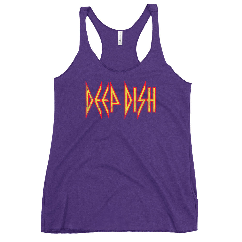 Deep Dish Rock Women&#39;s Racerback Tank
