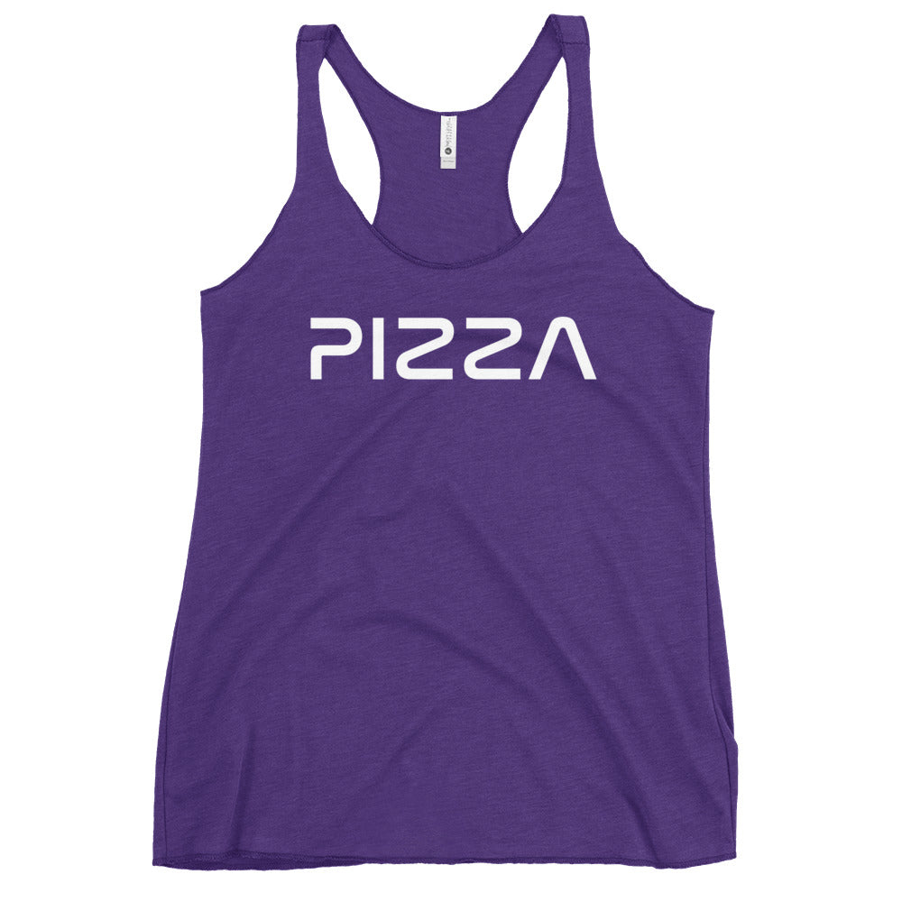 Pizza Space Women&#39;s Racerback Tank