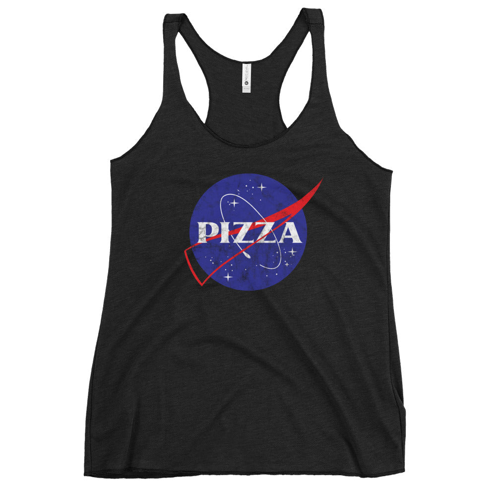 Pizza Space Women&#39;s Racerback Tank
