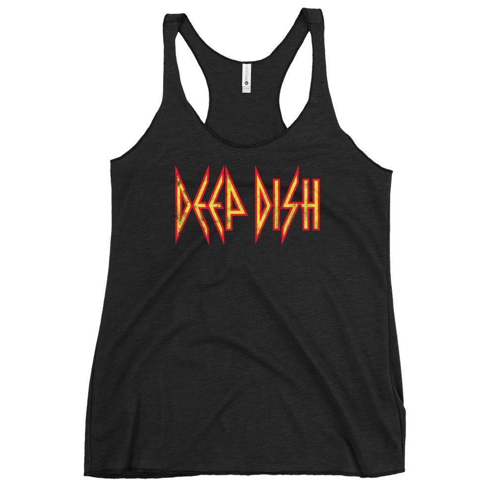 Deep Dish Rock Women&#39;s Racerback Tank