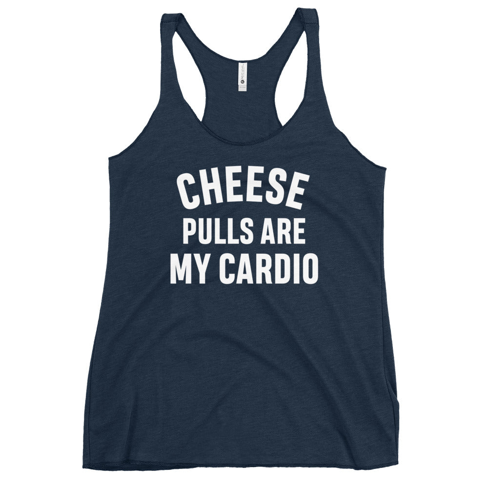 Cheese Pulls Women&#39;s Racerback Tank